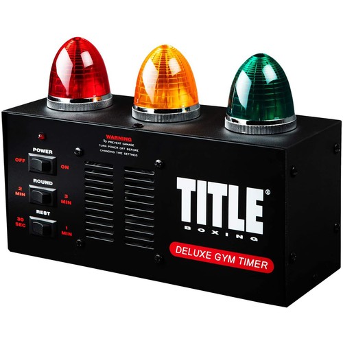 Title boxing deluxe - title, timer