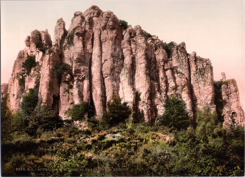 France auvergne les orgues - les,