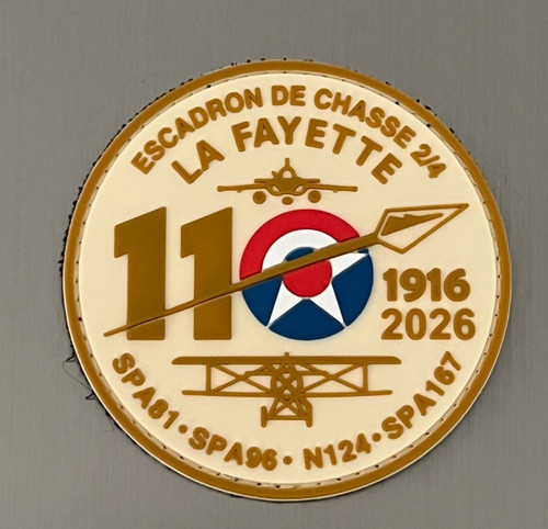 Patch ecusson rafale pvc - pvc, sable