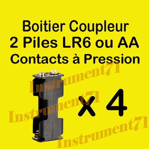 Boitiers coupleur pour 2 - 4,