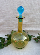 GRANDE CARAFE EN VERRE AMBRE