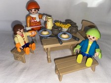 Playmobil Repas Au Chalet Enfants Maman Accessoires Winter Fun 9280 Montagne