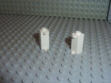 2 x LEGO White Shutter Holder ref 3581 Set 6244/1591/6355/6276/7730/6267/381/588