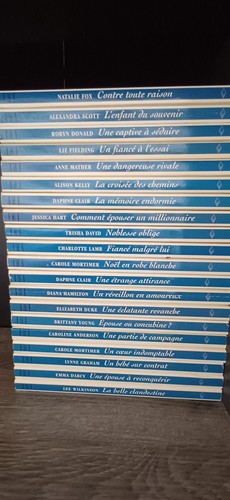 Lot livres harlequin - 20,
