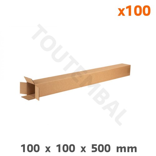 Tube carton postal base - carton,