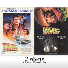 2 ensembles d'index ! Retour vers le futur 40e + affiche du dépliant du...