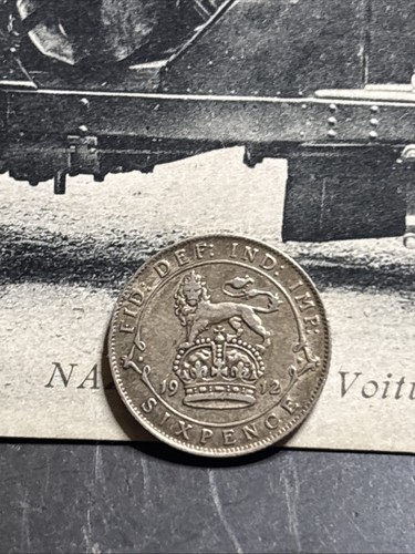 Piece monnaie pence 1912 - piece,