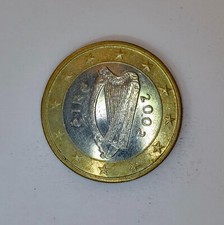 RARE IRELAND 2 EURO COIN 2002 - EIRE "CELTIC HARP"