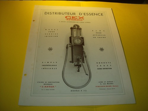 Feuillet technique epoque - technique,