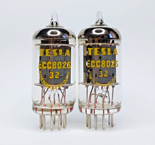2 x tube à vide TESLA ECC802S