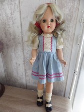 POUPEE ANCIENNE IDEAL DOLL  RHODOÏD MARCHEUSE CIRCA 1940/1950