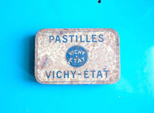Vintage boite métal - boite,