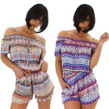 Femmes Combinaison Mince Été