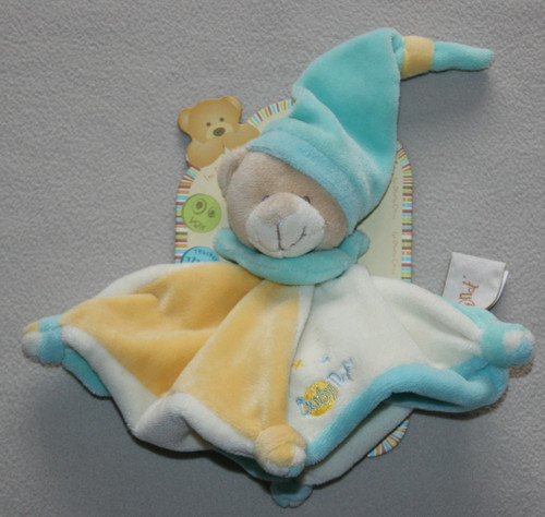 Babynat doudou ours plat - ours,
