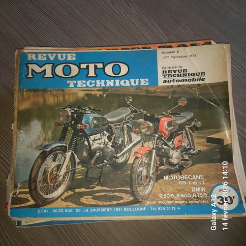 Rtm motobecane 125l 125lt - 6,