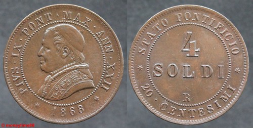 Vatican soldi pius ix - 4,