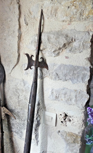 Arme hast médiévale de - arme, d'hast