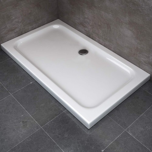 Bac douche 80x120x5 cm - bac, À