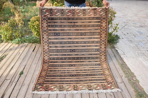 Tapis turkmène x56 - turkmène, 40''x56''