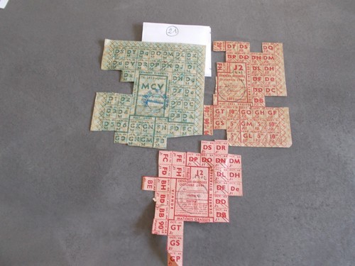Guerre tickets de - guerre,