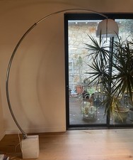 Lampadaire Arc Marbre Carrare