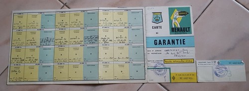 Carnet garantie et - carnet,