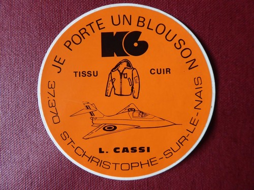 Autocollant sticker blouson - autocollant,
