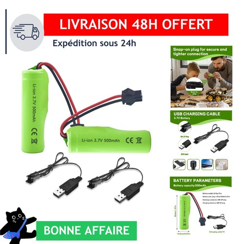 Batterie lithium 500mah - batterie,