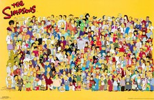 The simpsons affiche - simpsons, –