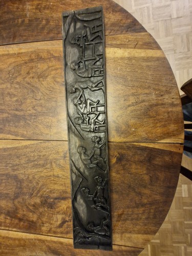 Panneau bois sculpté - panneau,