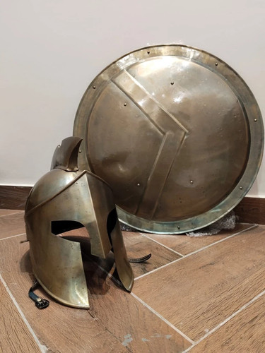 Casque guerrier spartiate - , et