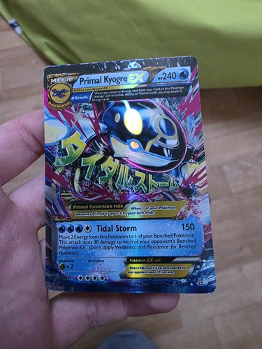 Carte pokemon primal kyogre - pokemon,