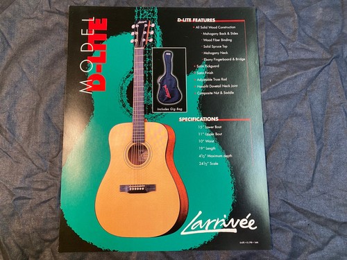 Larrivee lite acoustic - larrivee, d-lite
