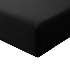 Drap Housse 140x190/200 Noir -
