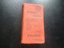 GUIDE  MICHELIN   FRANCE  1912