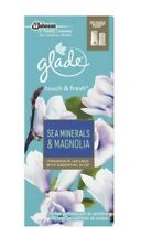 LOT DE 2 GLADE see mirerals magnolia Touch & Fresh - Recharge diffuseur