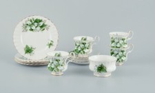 Royal Albert. Quatre tasses à