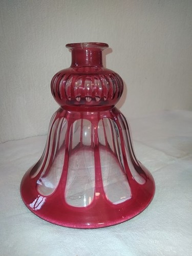 Ancien abat jour verre - abat, en