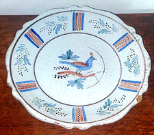 ASSIETTE ANCIENNE DECOR COQ