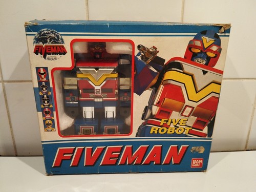 Fiveman five robot - fiveman, bandai