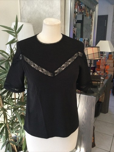 Haut top chemise maje taille - haut,