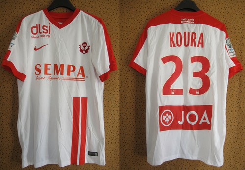 Maillot nancy porté 23 - as,