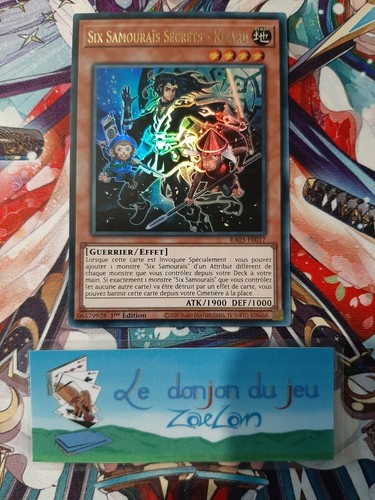 Six samouraïs - yu-gi-oh!,