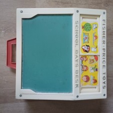 Pupitre Fischer Price Toys Vintage 1972
