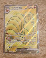 Feunard ex 186/165 Carte Pokémon Full Art FA Mew 151 VF Neuve Fr