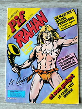PIF GADGET 709 dédicace signature Chéret 1982 RAHAN ACTION MAN BARBIE MUNCHAUSEN