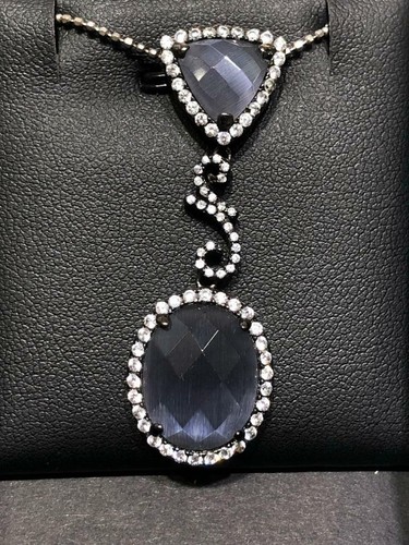 Pendentif double halo - double,