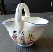 Panier "Vide Poche " décoratif -Ecole de QUIMPER"