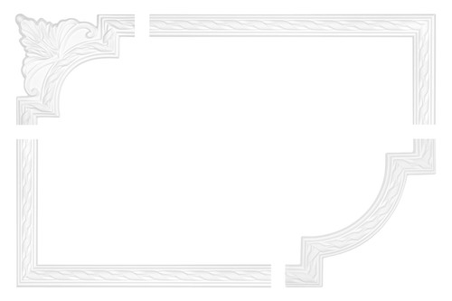 Bordure murale plafond - murale,