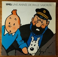 CALENDRIER TINTIN 1992 UNE